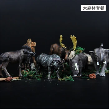 6/12BUC/set figura model animal jucărie pentru copii colectie de figurine jucarii pentru Copii Zoo Animal Figura Copii, Jucarii Educative