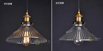 60W Retro Stil Loft Edison lumina Pandantiv Vintage Industriale Lampa Abajur de Sticla Lamparas Industriale Vintage