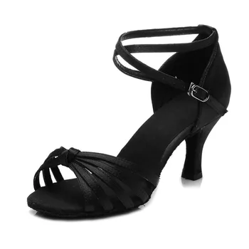 801 nou stil de femei fete latină Pantofi de Dans Ballroom tango salsa Pantofi pentru femei de culoare 9