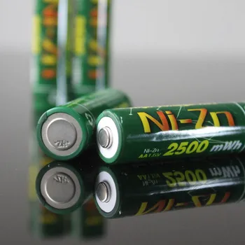 8Pcs Baterii AA 1.6 V Nichel-Zinc 2500mWh Ni-Zn 2A aa Baterie Reîncărcabilă