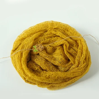 9 Culori 40x150cm Nou-născut Recuzită Fotografie mohair knit Photo Wrap elastic & bentita seturi de Pânză Pentru Sugari Accessoire