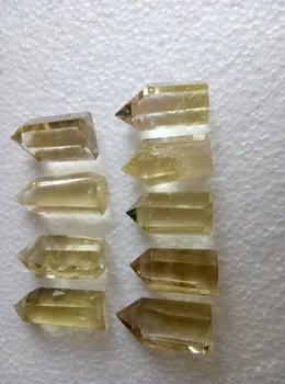 9PCS AA NATURALE Citrin Smokey quartz crystal Point vindecare de 184,6 g