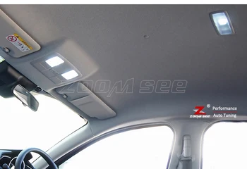 9pcs Erori LED lampa plăcuței de înmatriculare + lumini interioare pachet kit pentru pentru Mazda Demio DJ pentru Mazda 2 (+)