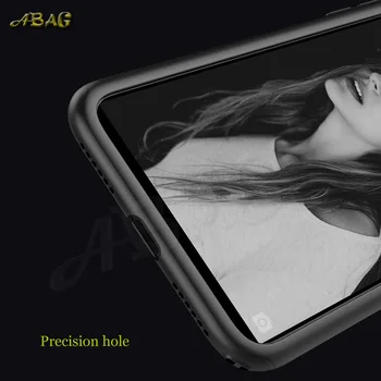 ABAG Acoperire Completă de Caz Pentru iPhone X 6 6S 7 8 Cazuri Mat Airbag-uri de Protecție PC Coajă de Telefon Pentru iPhone 6 6S 7 8 Plus