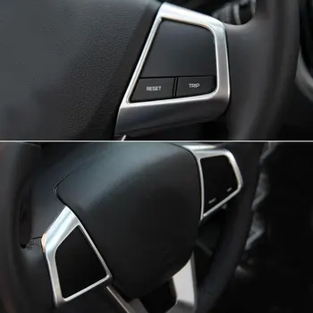 ABS Mat Crom Interior Volan Panou Introduce Garnitura Capac se Potriveste Pentru Hyundai ix25 Styling Auto Auto-capace