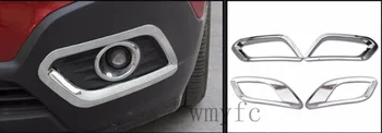 Accesorii se potrivesc pentru 2013 Vauxhall Opel Mokka ABS Cromat Fata +Spate proiectoare Ceata Capac Tapiterie Auto Styling