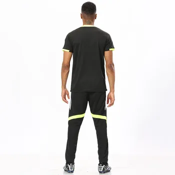 Adsmoney Bărbați Echipa de Fotbal de Formare Pantaloni Sport Pantaloni Negri pentru Bărbați Accesorii de Îmbrăcăminte Jogging Funcționare Fotbal-O singură Bucată