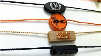 Agățat de Tablete, granule, se Blochează cereale logo-ul personalizat șir pentru swing tag-uri de transport gratuit prin China Post 5000 de piese/lot