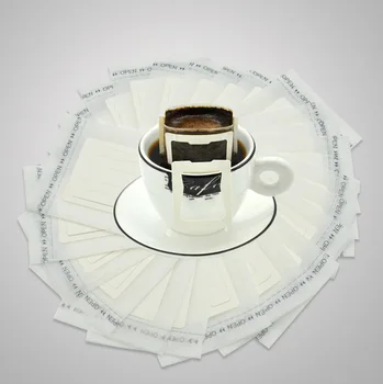 Agățat de Ureche de Cafea Filtru, Filtru cu Sac Net de hârtie de Filtru prin Picurare Tip Cafea Unelte Accesorii pastă de Lemn