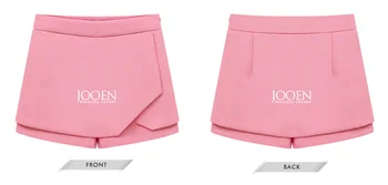 Anasunmoon 2017 vara noi, Europene și Americane de Moda False două fuste Sifon bordurare Batist slim casual pantaloni Scurți pentru femei