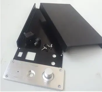 AUDIO HIFI LUME - 1506 Completă Șasiu din Aluminiu amplificator Șasiu Mini Amp Cabina de Caz Negru / Argintiu