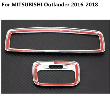 Auto styling acoperi ABS cromat capul pe spate citeste față de lectură lampă lumina tapiterie hote Pentru Mitsubishi Outlander 2016 2017 2018