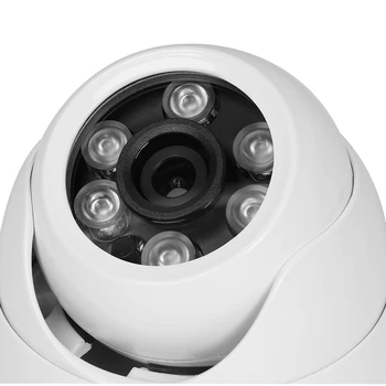 AZISHN Camera IP H. 264 FULL HD 1080P 2.0 Megapixeli onvif P2P HI3518E Metal IP66 în aer liber, Cameră de Securitate 12V DC/PoE 48V