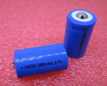 Baterie NOUA ER14250 LS14250 ER14250H 14250 1/2AA 3.6 V/3.7 V 280mah baterie Reîncărcabilă Li-ion, baterii cu litiu(2 baterii + 1 incarcator)