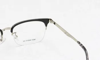 BCLEAR New sosire jumătate rim optice cadru cel mai popular metal aliaj de ochelari de vedere pentru femei și bărbați miopie miopie ochelari 1626