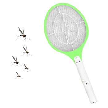 Behogar 110-220V Reîncărcabilă Electrice Bug Zbura Insecte Mosquito Swatter Racheta Zapper Criminal cu Izolare Plasă de criminal UE Plug
