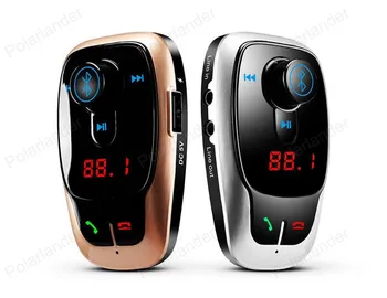 Bluetooth Car MP3 Player Audio, Display LCD Handsfree FM Transmitator Wireless FM Modulator Auto Kit dual USB Încărcător
