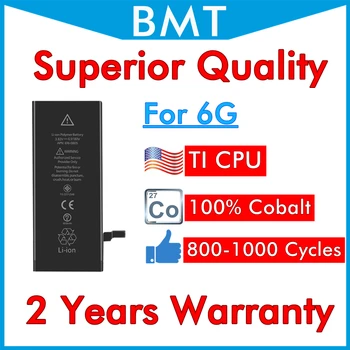 BMT Originale 5 buc/lot de Calitate Superioara Baterie Cobalt Celulă TI CPU 1810mAh 3.82 V pentru iPhone 6 4.7