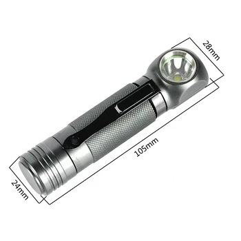 BORUiT 1000LM XPL V5 LED Lanterna 3-Modul Impermeabil Faruri Vanatoare Camping Lanterna de Cap cu Baterie 18650 de Iluminat