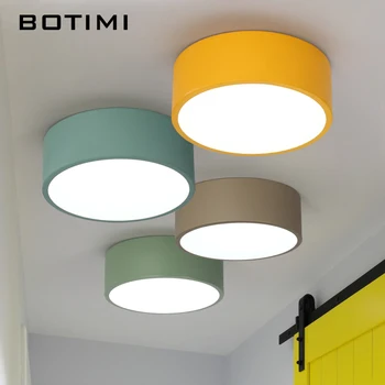 BOTIMI New Sosire Plafon cu LED-uri Lumini Colorate Lampă de Tavan Pentru Coridorul de Culori Camera pentru Copii din Metale Ușoare Abajur Bucătărie de Iluminat
