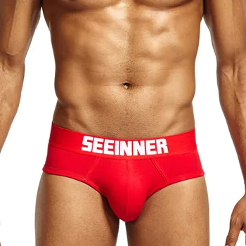 Brand nou pentru bărbați Lenjerie sexy boxeri pentru bărbați chiloți Sexy Gay lenjerie din bumbac pentru bărbați pantaloni scurti marimea XL