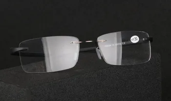 Brand TR90 fără ramă Ultra Light Rama de Ochelari Ochelari de Citit +1.0 ~+4.0 Prezbiopie Ochelari Cadru Pentru Cititori