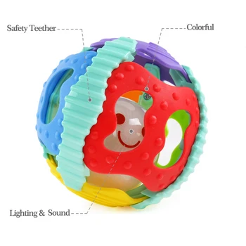 Brinquedos Para Bebe 0-12 Luni, Copilul Ball Rattle Intermitent Teether Jucării Pentru Copii Educație Channel Oyuncak