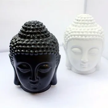 Buddha lumânare aromoterapie cuptor de ceramică lampă de aromoterapie lumanare aroma cuptor lampă cu ulei esențial de ulei de arzător decor acasă cadouri
