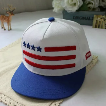 Bărbați Moda Unisex Snapback Cap steaguri Americane Pentagrama Broderie Casual Hip-hop Pălării, Șepci de Baseball Pentru Bărbați, Femei Negru Bleumarin