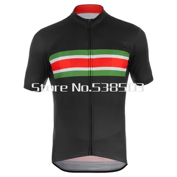 Bărbați Mânecă Scurtă Pro Cycling Jersey Biciclete Tricouri Maillot Ciclismo în aer liber, Ciclism Îmbrăcăminte Completă cu Fermoar Negru #XT-091