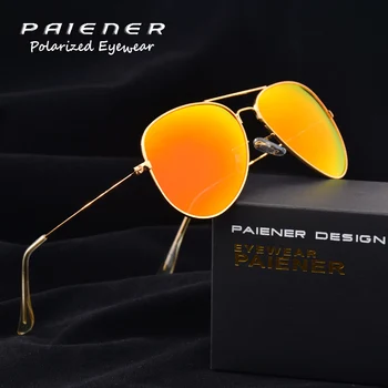 Calitate superioară ochelari de Soare Polarizat design de Brand femei barbati pilot ochelari de Soare uv400 feminin de brand nou oculos epocă Ochelari de soare