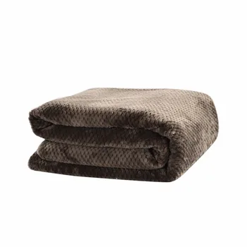 CAMMITEVER Pături de Lux Plasă de Flanel Pătură Îngroșat Coral Fleece Moale de Lux Solid Pătură de Canapea/Pat Moale Arunca