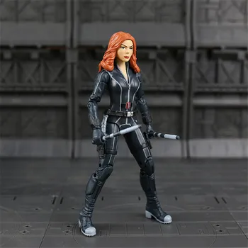 Captain America Civil War Acțiune Panteră Neagră De Iarnă Soldat Falcon Scarlet Witch Viziune Hawkeye Acțiune Figura Jucarii Model N033