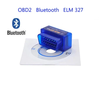 Cea mai recentă Versiune Super Mini ELM327 Bluetooth V2.1 OBD2 Mini Elm 327 Auto de Diagnosticare Scaner Instrument Pentru ODB2 Protocoalele OBDII