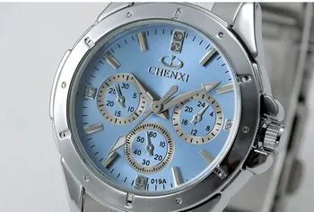 CHENXI Brand de Moda pentru Femei de Oțel Ceasuri stil Simplu Femei Cuarț ceas Doamnelor Rochie de Lux Cadou Ceas de mână Relojes Mujer