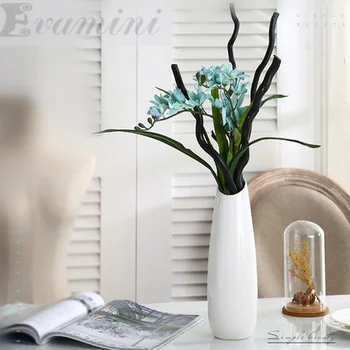 China ceramica Vaza de moda Multi-culoare opțional căsătorit camera de zi de decorare flori mici recipient pentru cadou mobilier