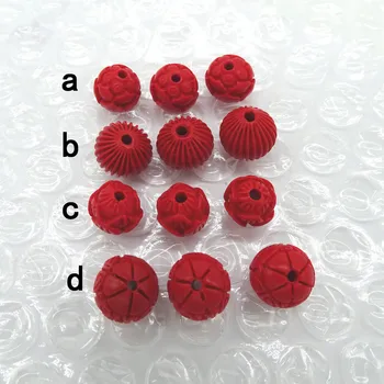 Cinabru accesorii Margele Pentru Rugăciune Budistă a Face Bijuterii Materiale Roșie Chineză Margele Cinabru alunga ghinionul