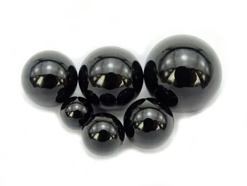 Clasa AAA 10mm Naturale de Onix Negru Pietre Piatra Nici o Gaură Rotundă Sfera Minge de Vindecare de Colecție 100buc/Pachet