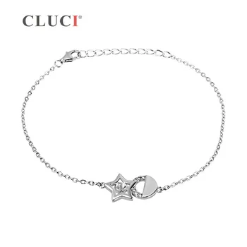 CLUCI incuietoare homar argint 925 cu perle bratara accesoriu stea cu cinci colțuri/Brățară Brățară pentru Femei, Cadou de Nunta