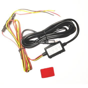 Conkim Micro USB de Parcare, Paza Hardwire Kit Pentru DVR Auto 5V 1.5 a Iesire Dash Camera Sârmă Putere De Joasă tensiune de Protecție 3,5 M