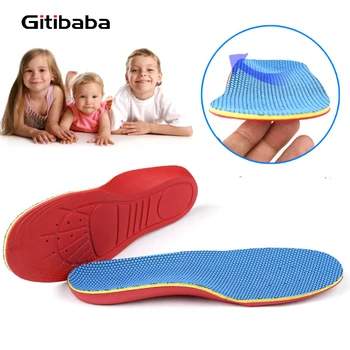 Copii EVA forma de Memorie semele ortopedice pentru copii pantofi picior plat suport arc ortezare Tampoane de Corecție de îngrijire de picioare