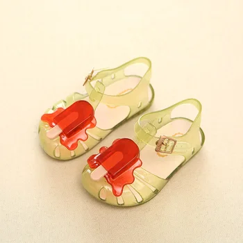 Copii Jeleu Pantofi Pentru Fete/Baieti Sandale Inghetata Inghetata De Fructe Jeleu De Sandale Pentru Copii Copii De Moda Impermeabil Pantofi De Plaja