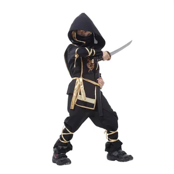 Copii Ninja Costume Petrecere de Halloween Băieți Fete Războinic Ziua copilului Cosplay Costum Asasin
