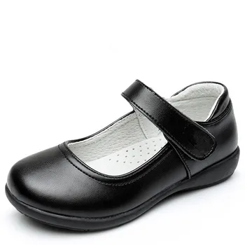 Copii Pantofi Pentru Fete Pantofi De Piele Pentru Copii Moda Singur Negru Pantofi De Printesa Din Piele Elev De La Scoala De Primavara/Toamna De Pantofi Singur
