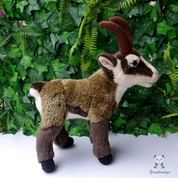 Copil Drăguț Jucării Rock Antilope Papusa Simulare Animal Jucărie De Pluș Cadou De Ziua Copilului