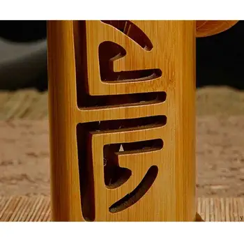 Creative Bamboo Chineză Kung fu Ceai Set de Ceai Accesoriu Liujunzi Ceai, Set 6 buc