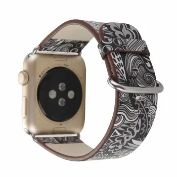 CRESTED curea din Piele pentru apple watch band 42 mm 38 mm accesorii ceas curea trupa Încheietura Ceas Brățară pentru iwatch serie 3/2/1