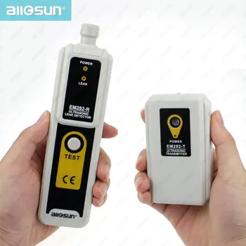 Cu ultrasunete de detectare a scurgerilor 40KHz transmițător cu ultrasunete de detectare de încredere detector de scurgeri de gaze LED Indicator de toate-soare EM282