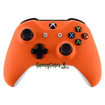 Custom Soft Touch Orange Înlocuire Mod Coajă de Locuințe pentru Xbox One X si One S Controler
