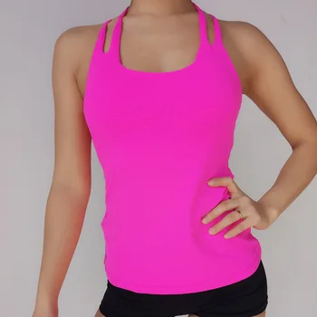 Cămașă Sport Femei Yoga Top Sexy Backless Slim Fitness Rezervor De Top Gym T Shirt Antrenament De Funcționare Culturism Vesta De Îmbrăcăminte Sport